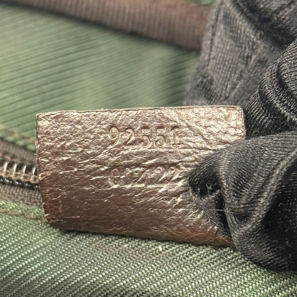 Gucci Canvad Brown Crossbody Bag